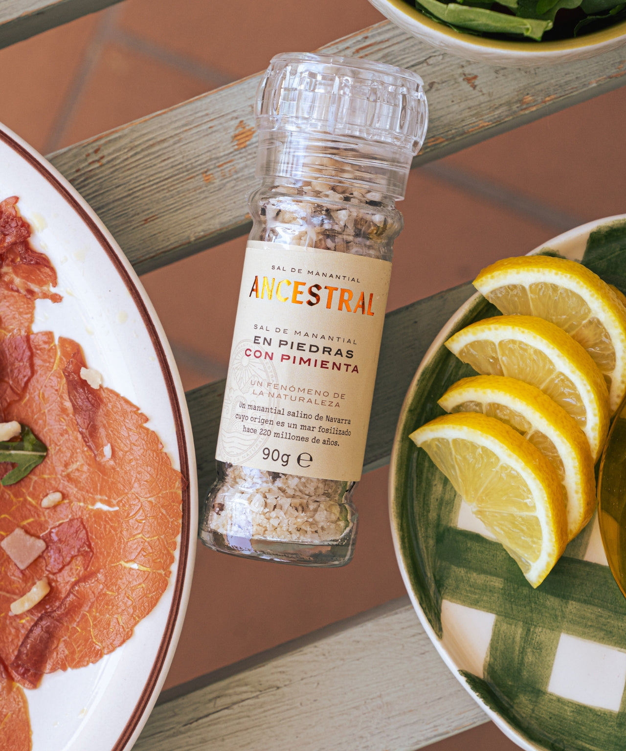 Piedras de Sal de Manantial con Pimienta