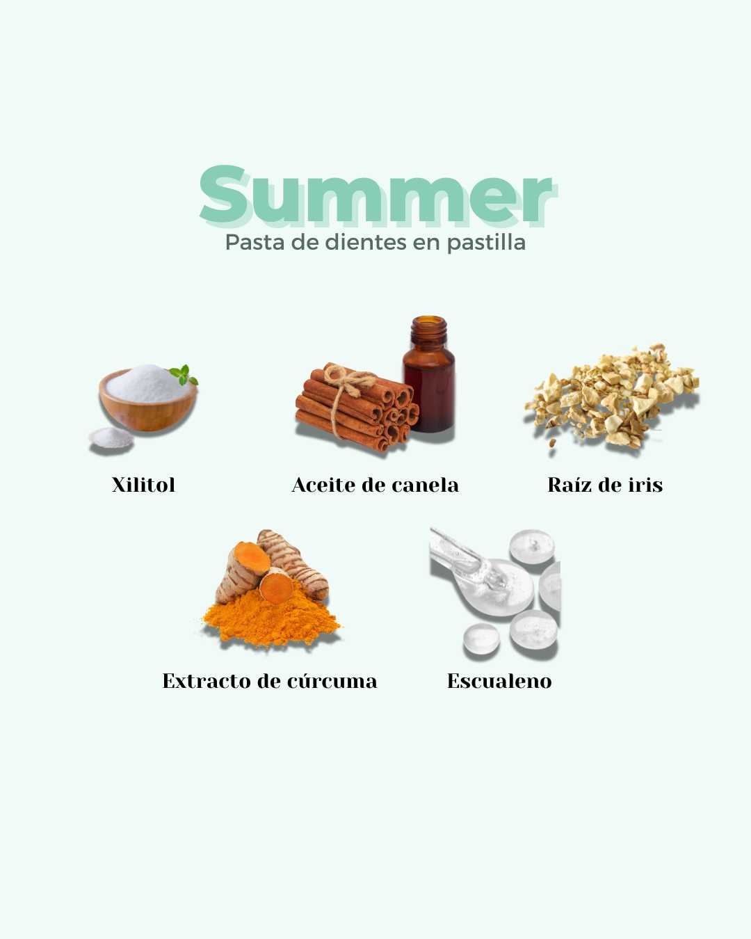 Refill Pasta de Dientes en Pastilla ECO SUMMER
