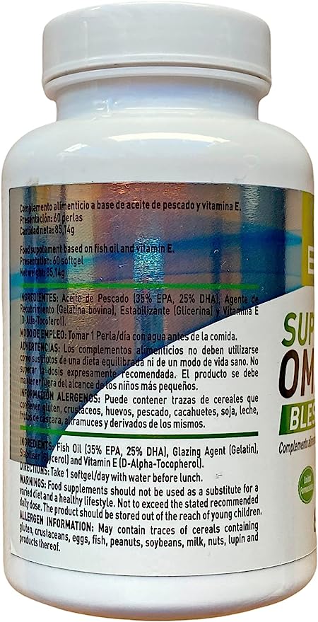 SUPER OMEGA 3 EFNE (Contiene vitamina E)