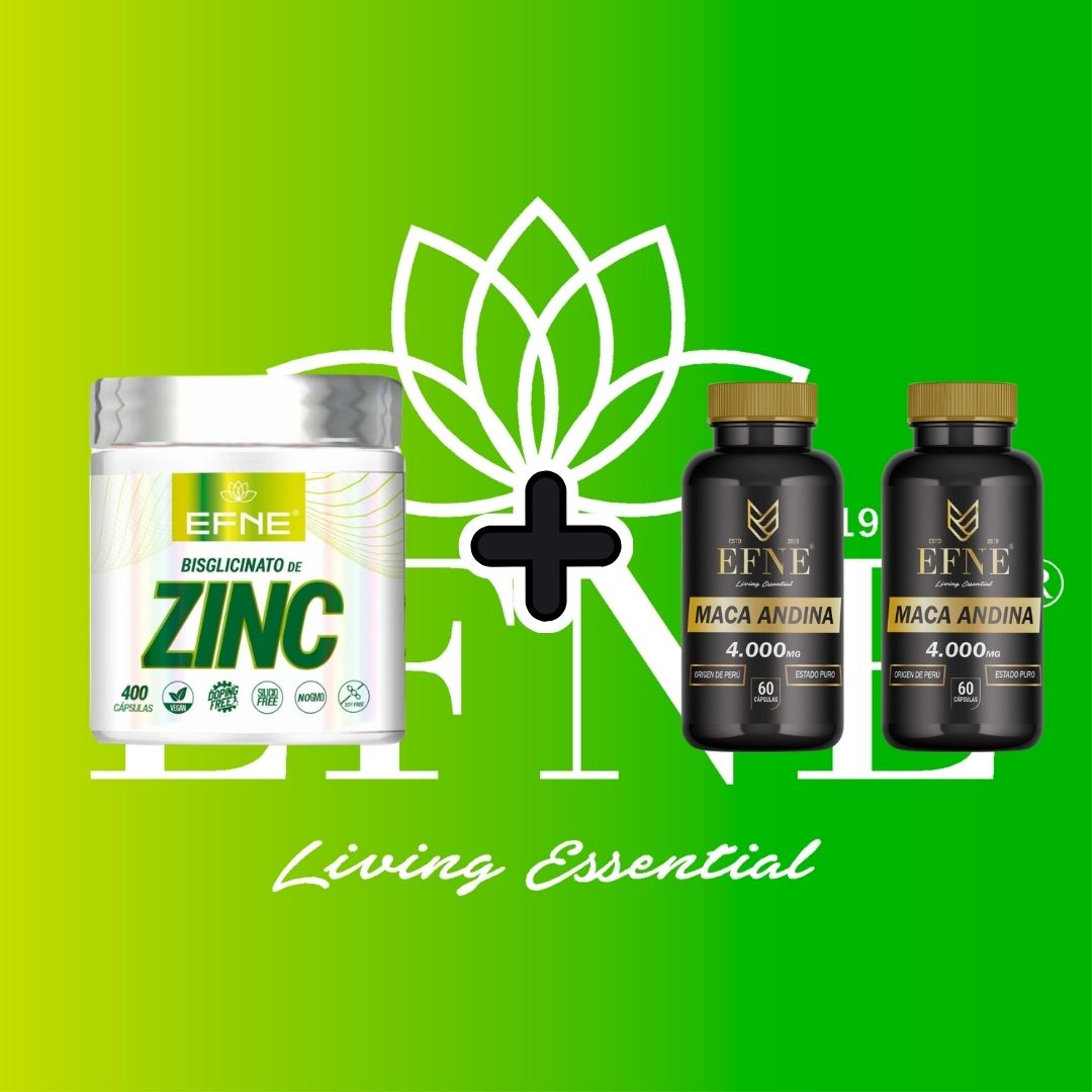 PACK VIAGRA NATURAL MASCULINA (ZINC 400 CÁPS + 2 MACA ANDINA)