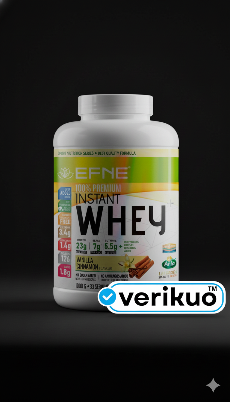 Proteína Whey Vainilla EFNE – Suave, ligera y efectiva