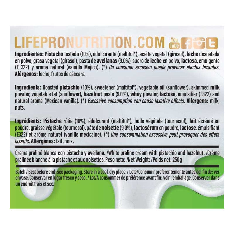 Protein Cream Real Pistacho 250g