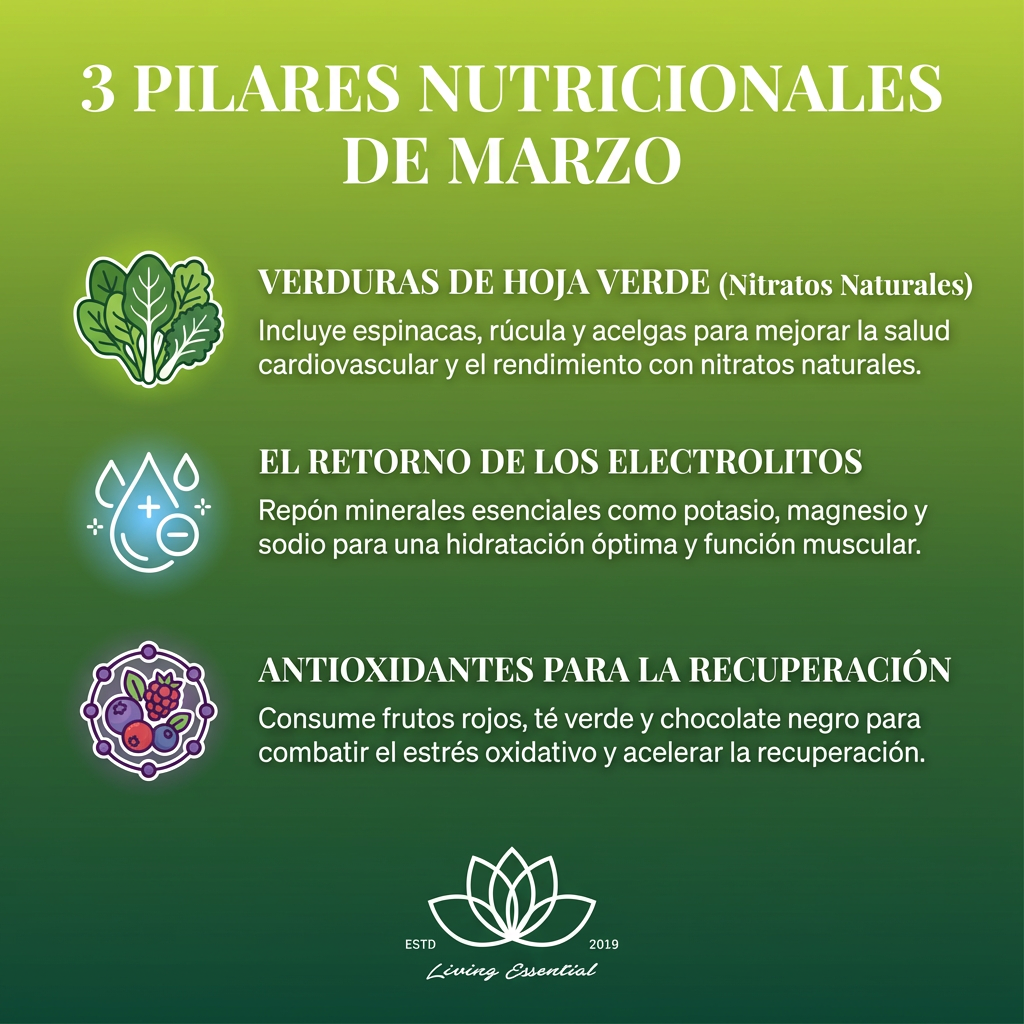 Nutrición Deportiva en Primavera: 3 Pilares para Rendir Más | EFNE