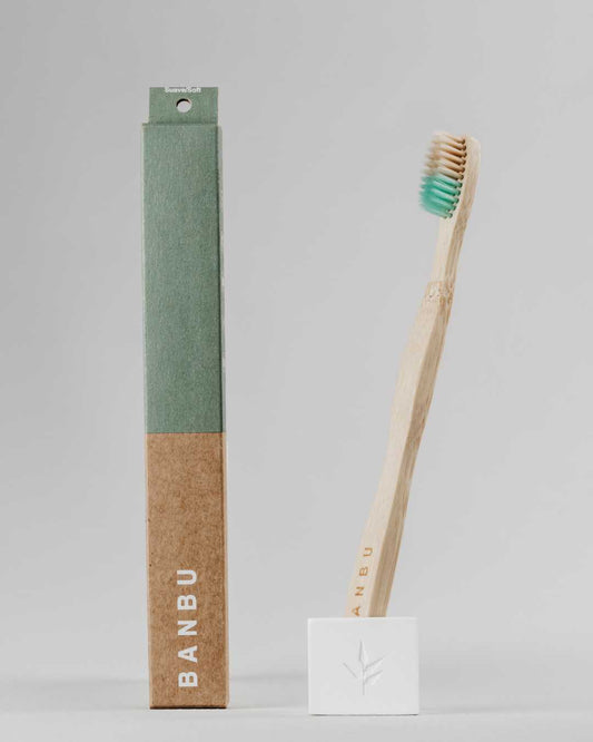 Cepillo de Dientes de Madera Cerdas Suaves
