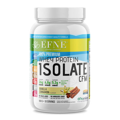 Proteína Isolate EFNE – Sabor Vainilla Cinnamon
