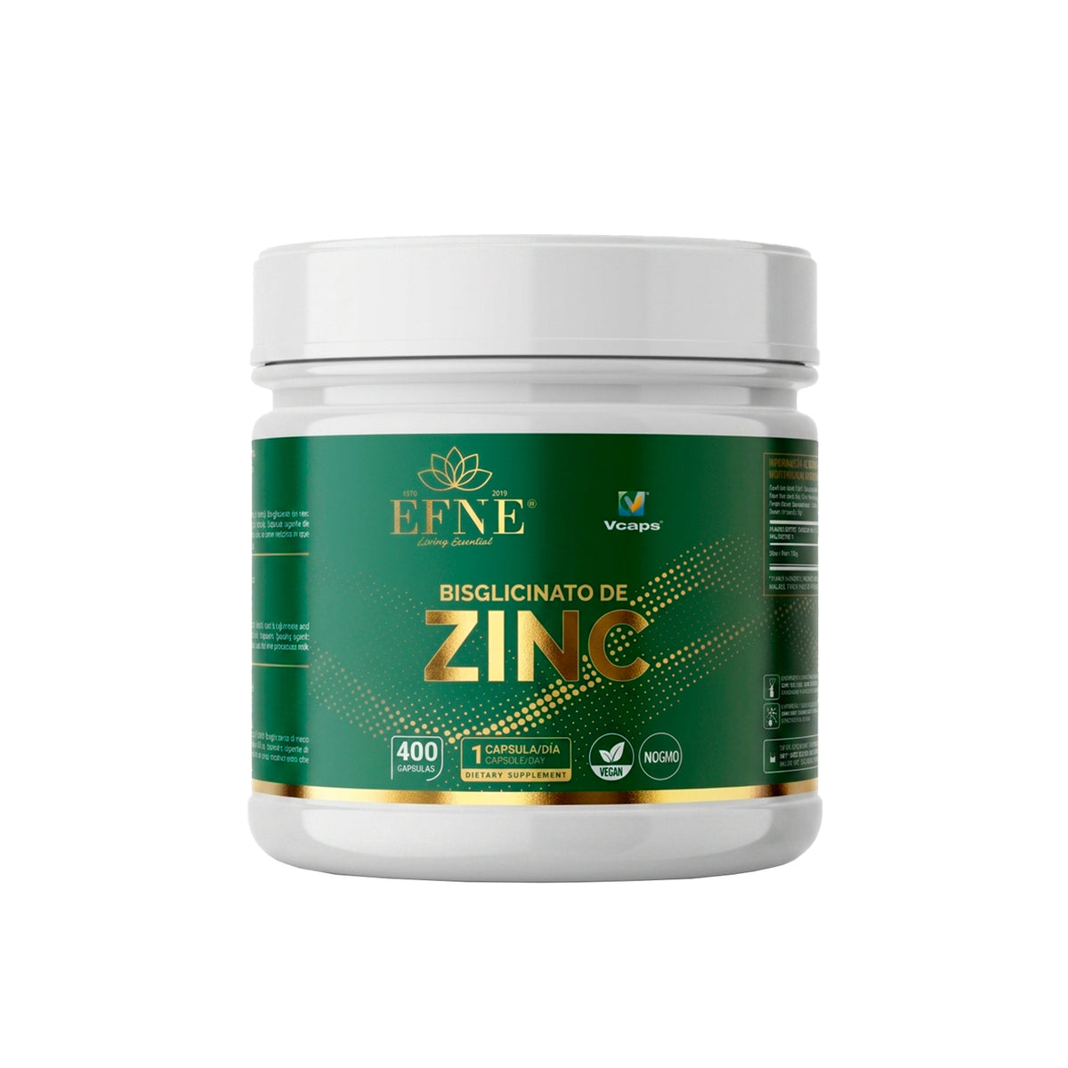 BISGLICINATO DE ZINC EFNE (400 CAPS)