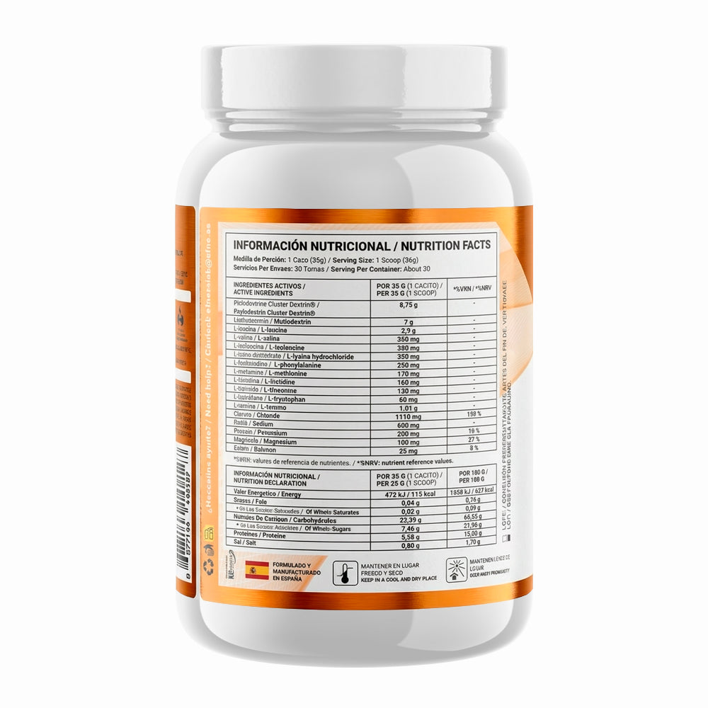 EFNE Intra Entreno (Intra-Training) Sabor Mandarina (1.05kg)