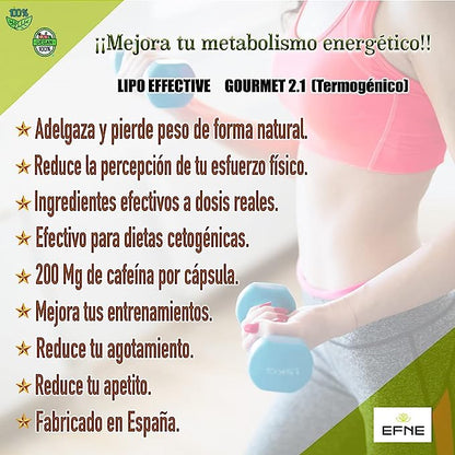 Lipo Effective EFNE 90 cápsulas – Activación y definición
