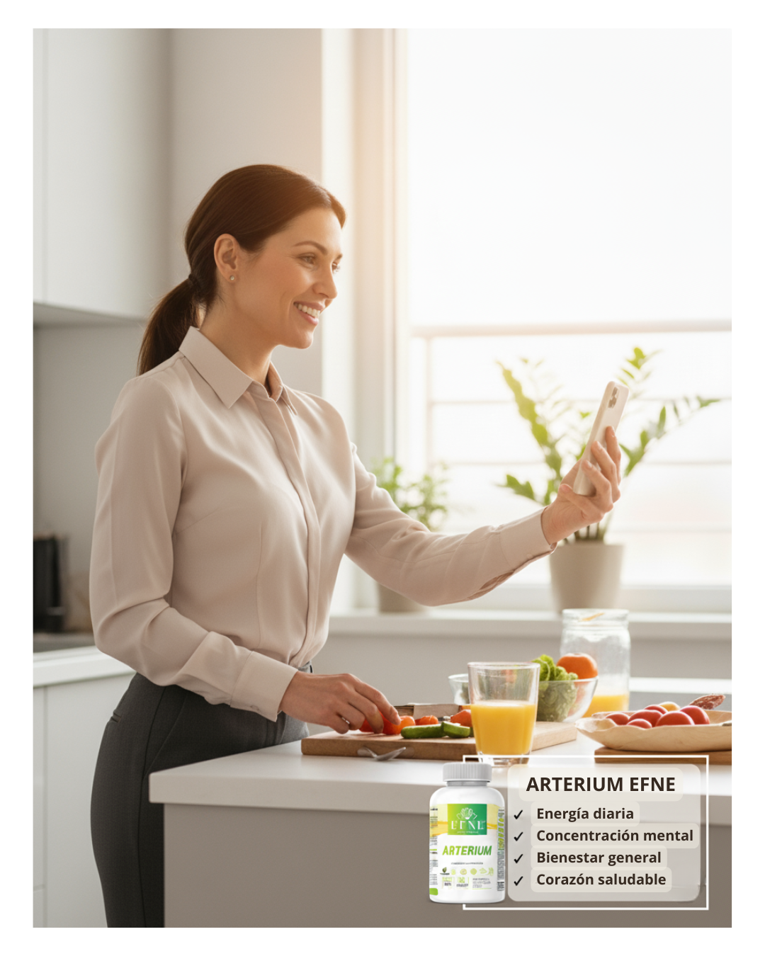 ARTERIUM EFNE – Fórmula para la circulación y el bienestar cardiovascular