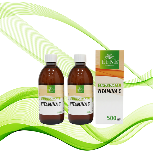 Pack 2 Vitamina C Liposomal 500 ml EFNE | Fórmula de Oncólogos | 1050mg