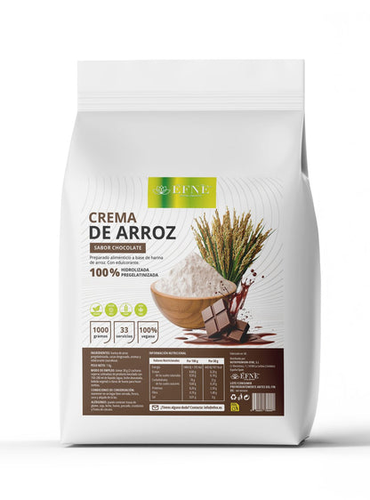 crema de arroz chocolate