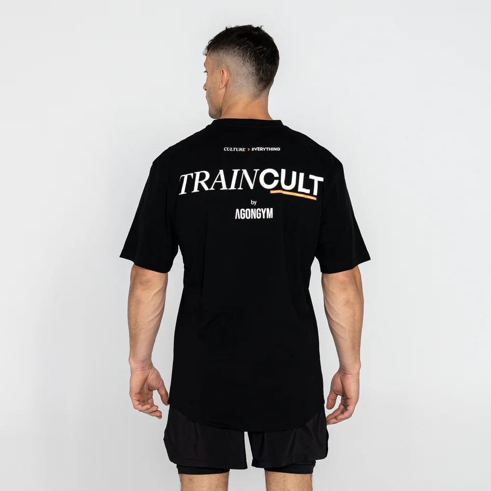 OVERSIZE BLACK - AGONGYM x TRAINING CULT