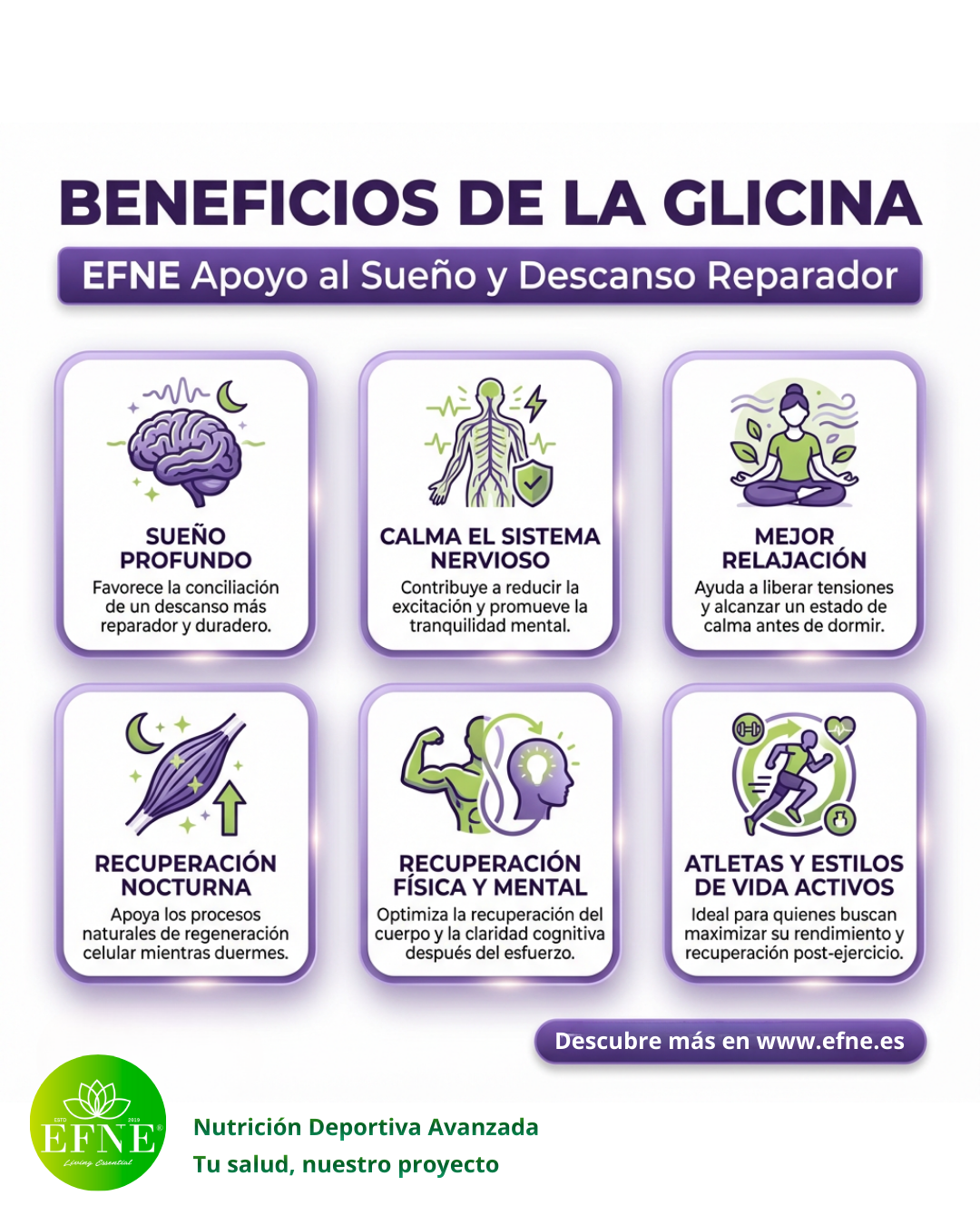 Glicina 100% pura EFNE 1 kg | 333 tomas | Aminoácido