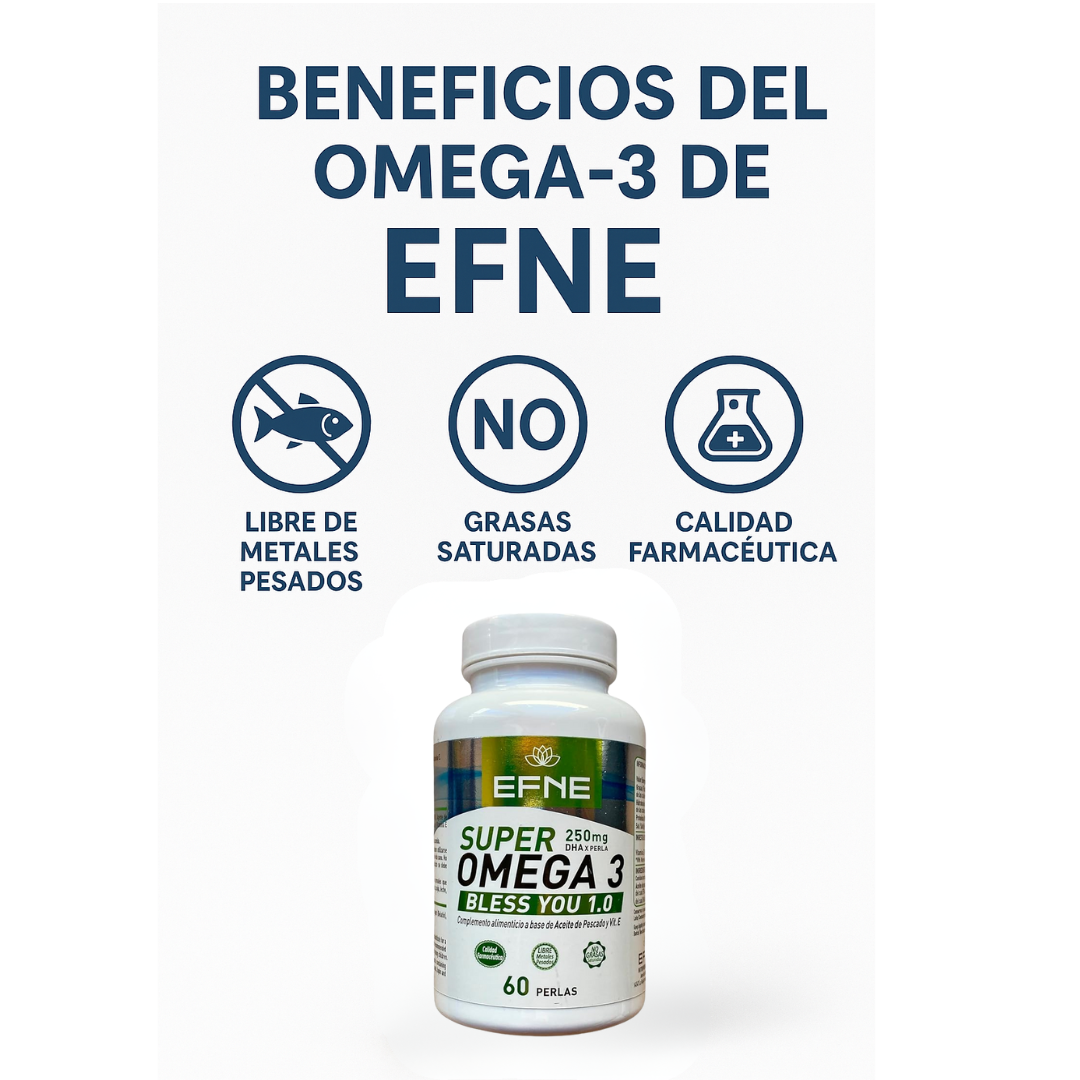 SUPER OMEGA 3 EFNE (Contiene vitamina E)