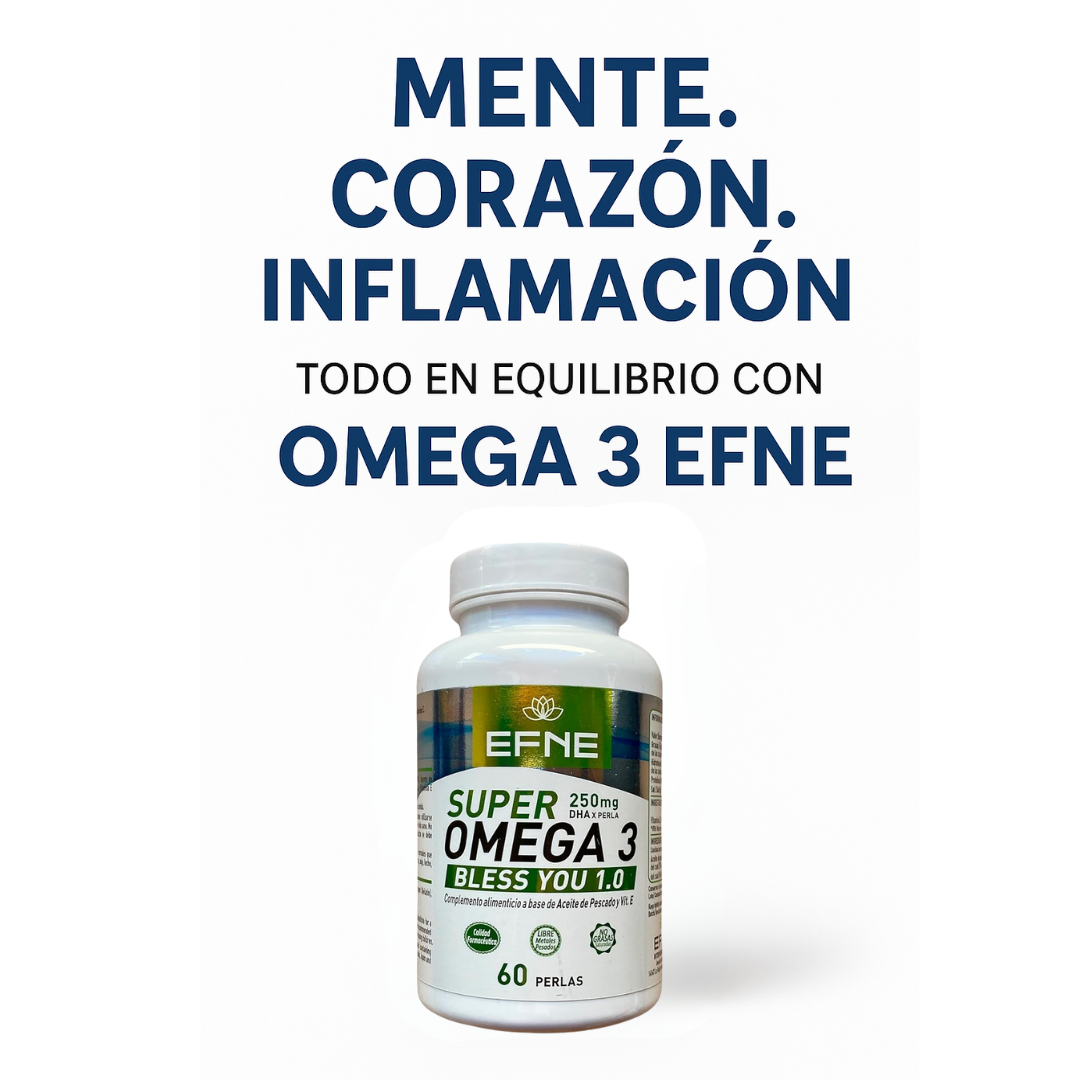 SUPER OMEGA 3 EFNE (Contiene vitamina E)