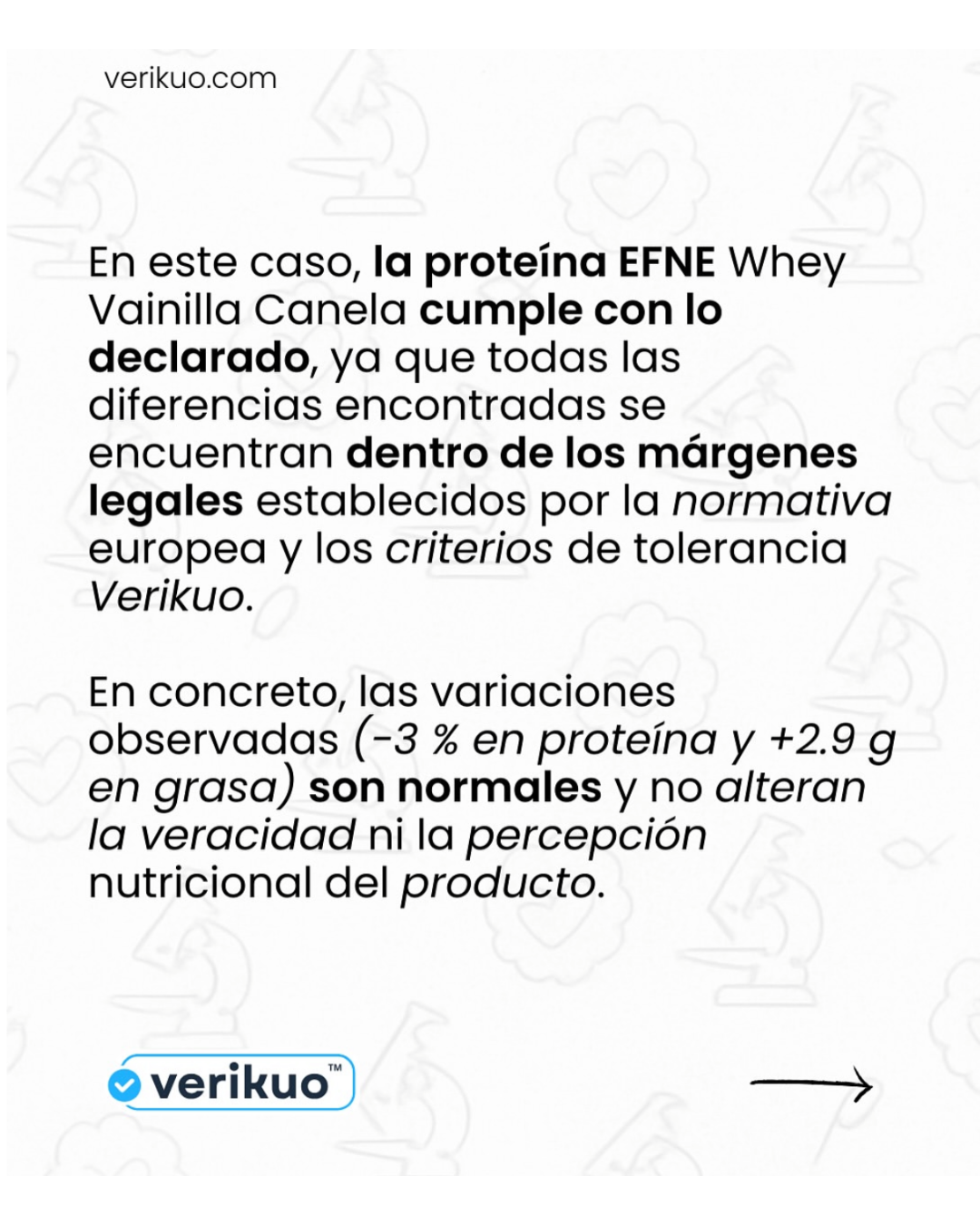 Whey Vainilla EFNE – 80% proteína DigeZyme® Proteína de suero