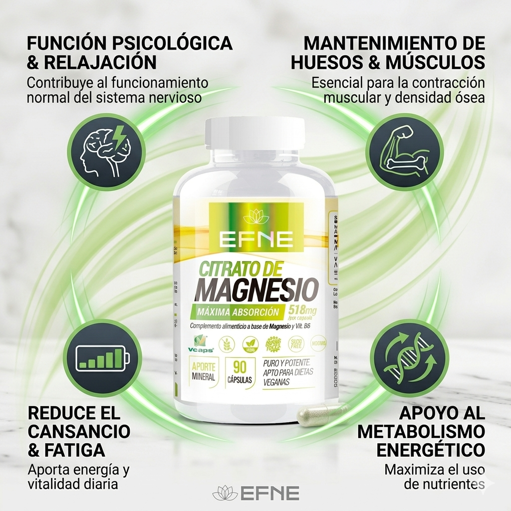 beneficios citrato de magnesio