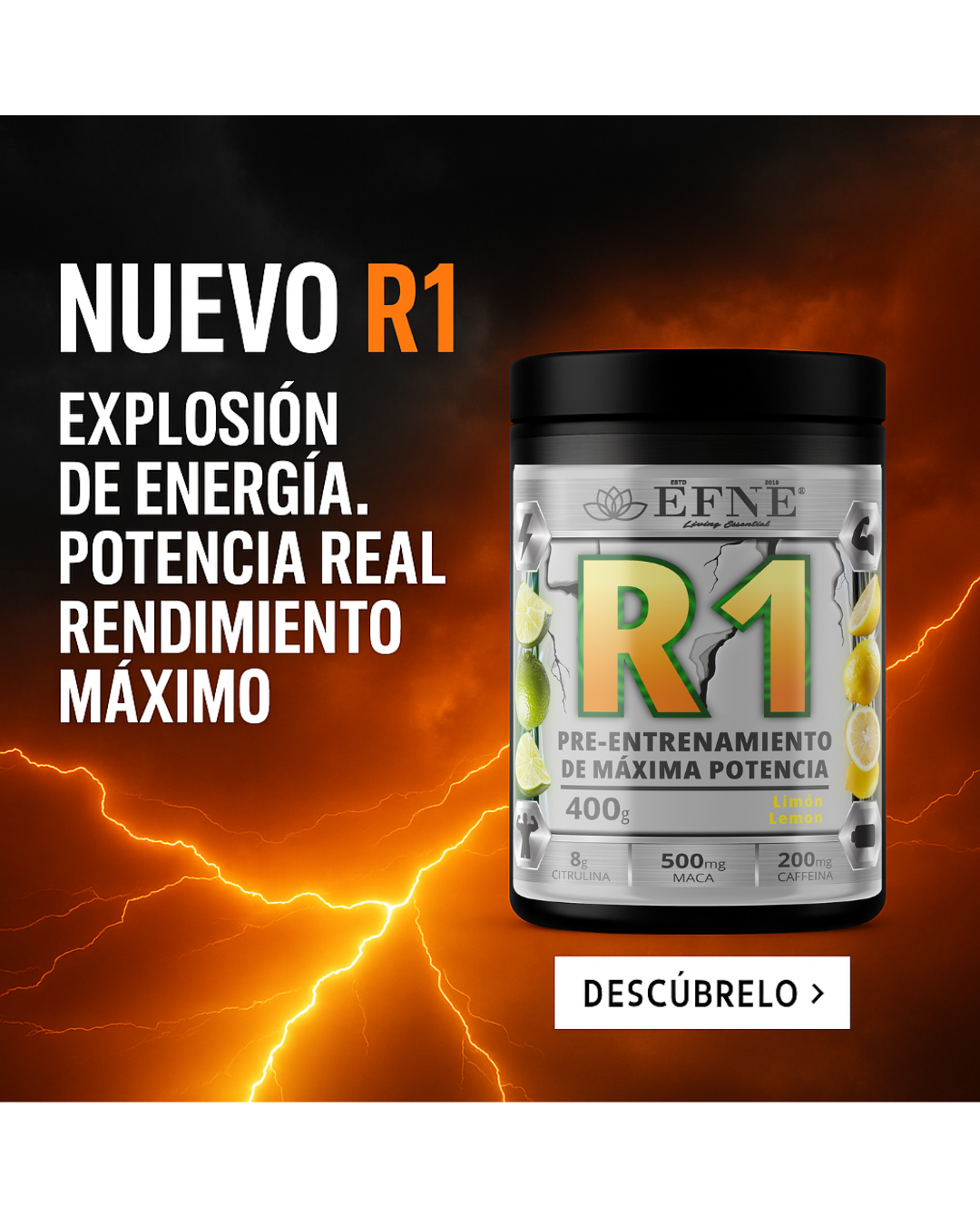 R1 Pre-entrenamiento Máxima Potencia