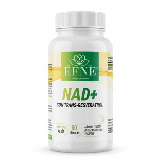 EFNE NAD con Trans-Resveratrol: El Activador de Longevidad para Quienes Viven al Máximo después de los 40