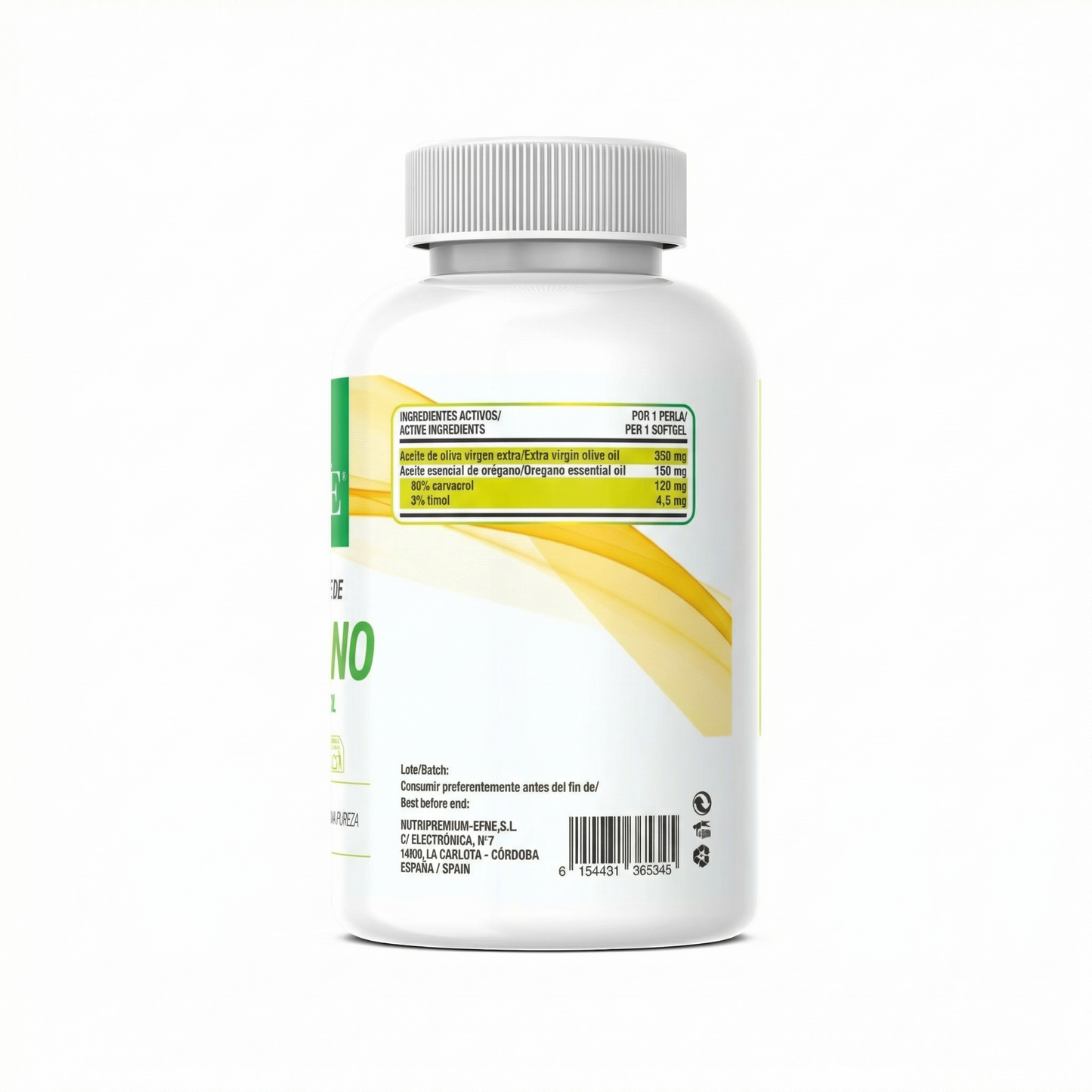 ingredientes aceite de oregano efne 