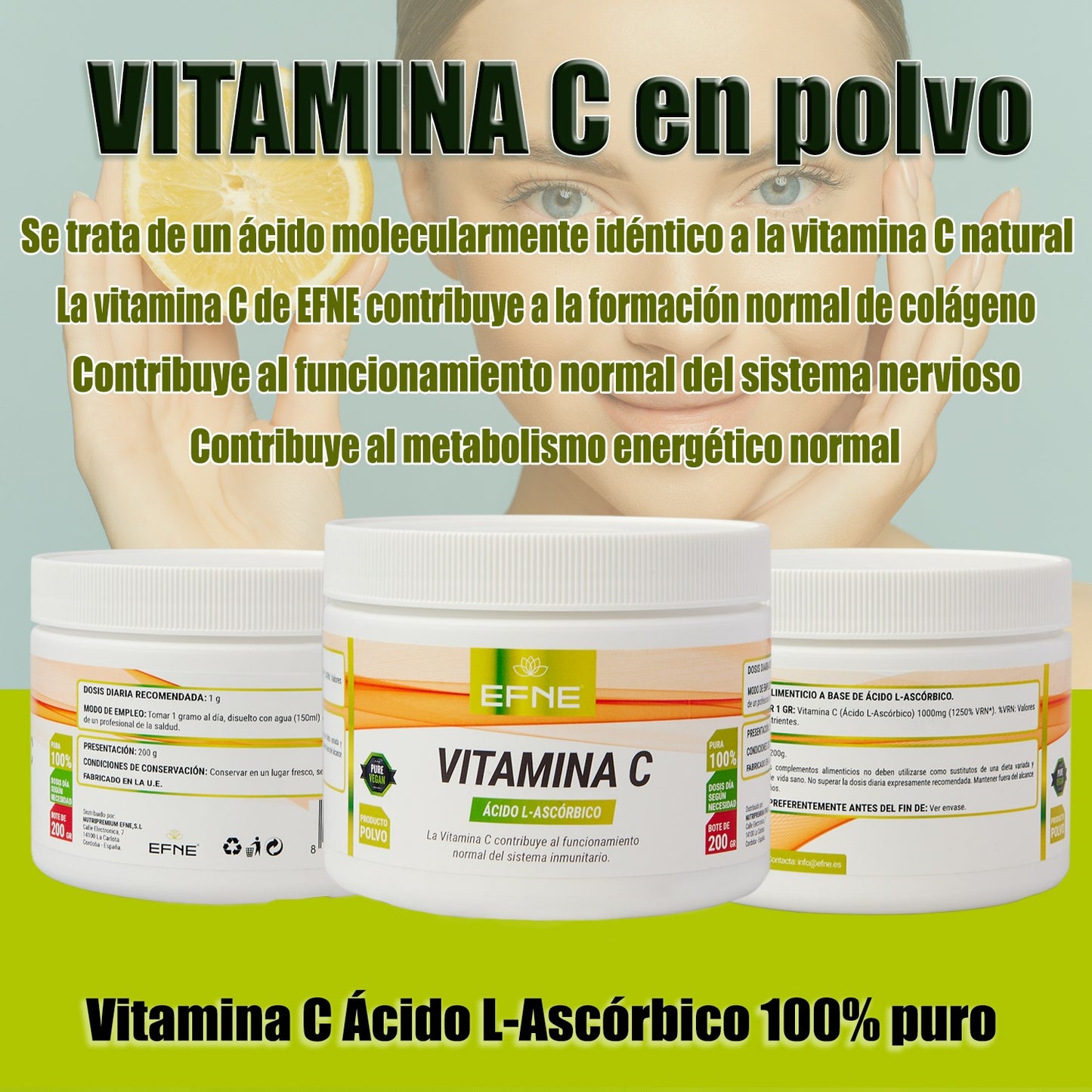 Vitamina C Ácido L-Ascórbico
