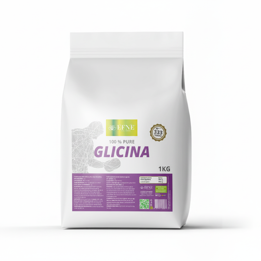 Glicina 100% pura EFNE 1 kg | 333 tomas | Aminoácido