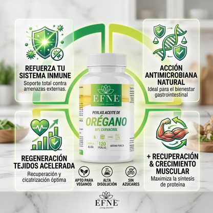beneficios aceite de oregano carvacrol efne