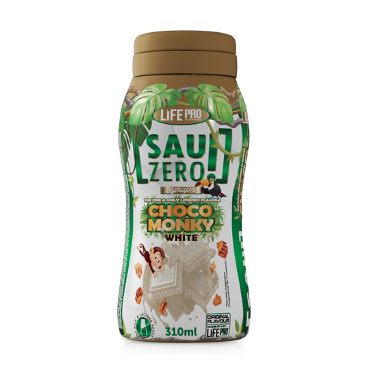 Sauzero Zero Calories White Choco Monky 310ml