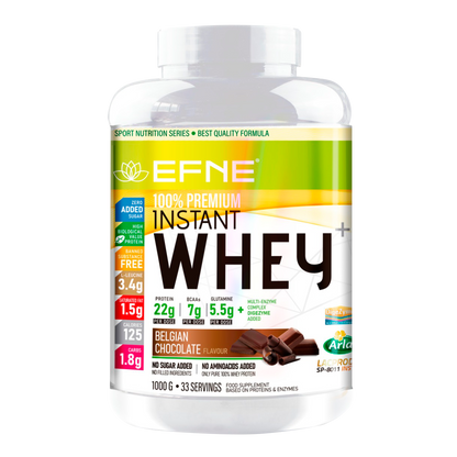 Proteína Whey Chocolate EFNE | Sabor Clásico y Potente con DigeZyme® (1kg / 2kg)
